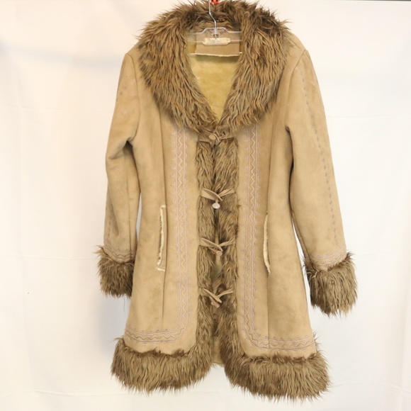 Bacci Jackets & Blazers - Bacci Women's M Coat Penny Lane BOHO Faux Fur